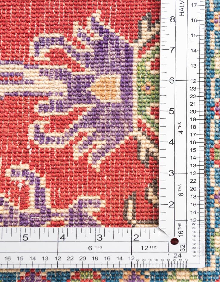 Detail image of  3' 9 x 5' 8  Hand Knotted Kazak Rug