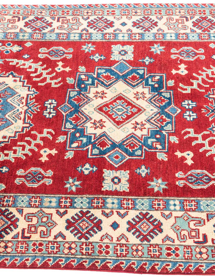 Detail image of  3' 10 x 6'  Hand Knotted Kazak Rug