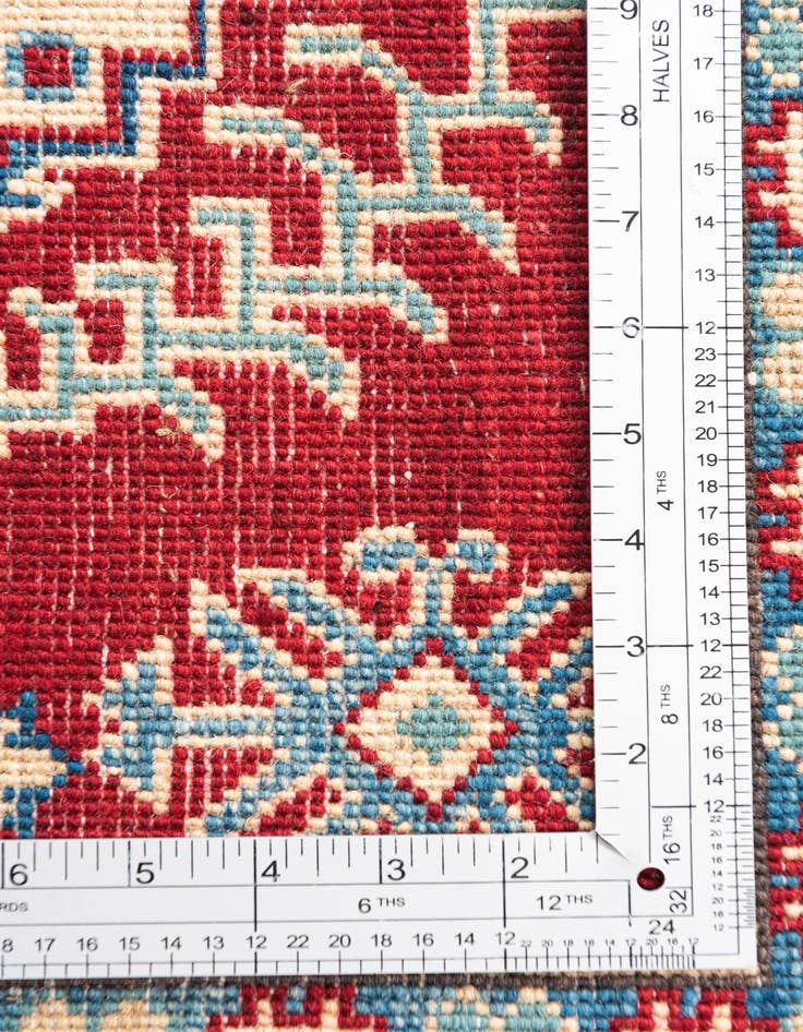 Detail image of  3' 10 x 6'  Hand Knotted Kazak Rug