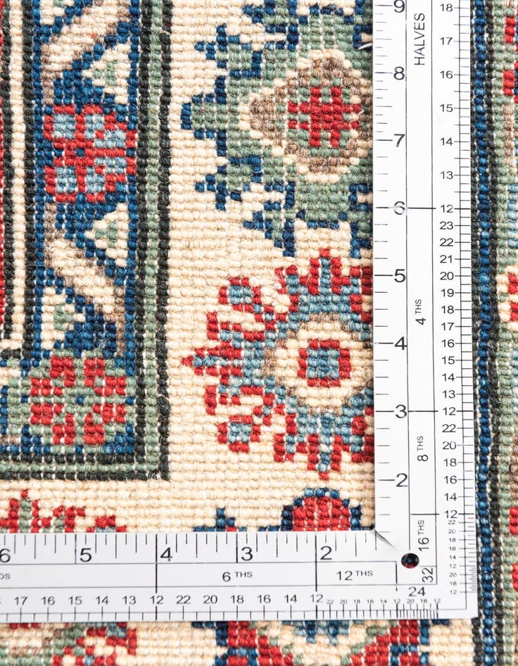 Detail image of  4' x 6'  Hand Knotted Kazak Rug