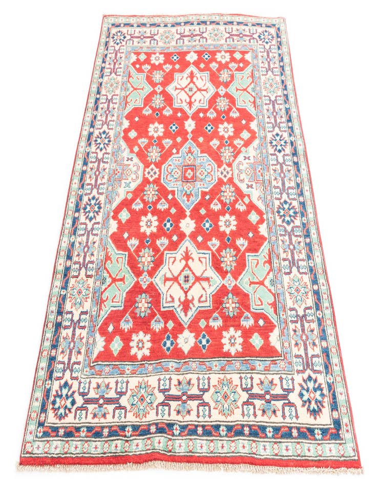 Detail image of  3' 10 x 5' 7  Hand Knotted Kazak Rug