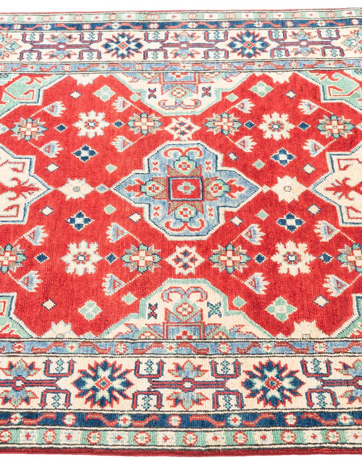 Detail image of  3' 10 x 5' 7  Hand Knotted Kazak Rug