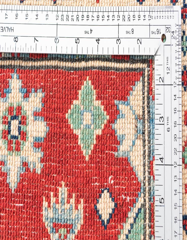 Detail image of  3' 10 x 5' 7  Hand Knotted Kazak Rug