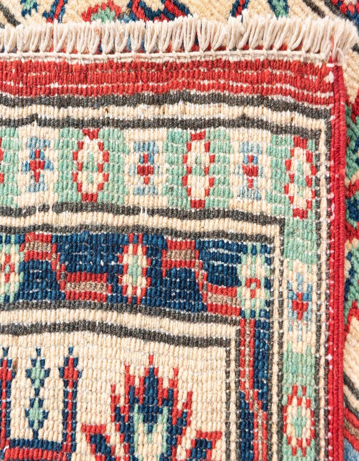 Detail image of  3' 10 x 5' 7  Hand Knotted Kazak Rug