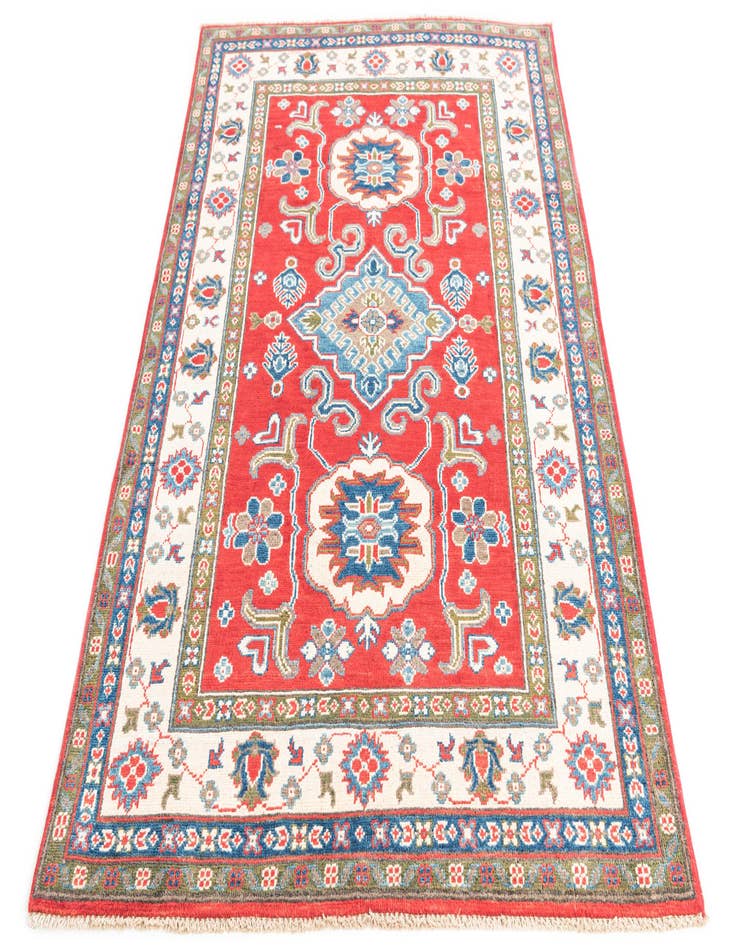 Detail image of  4' x 6'  Hand Knotted Kazak Rug