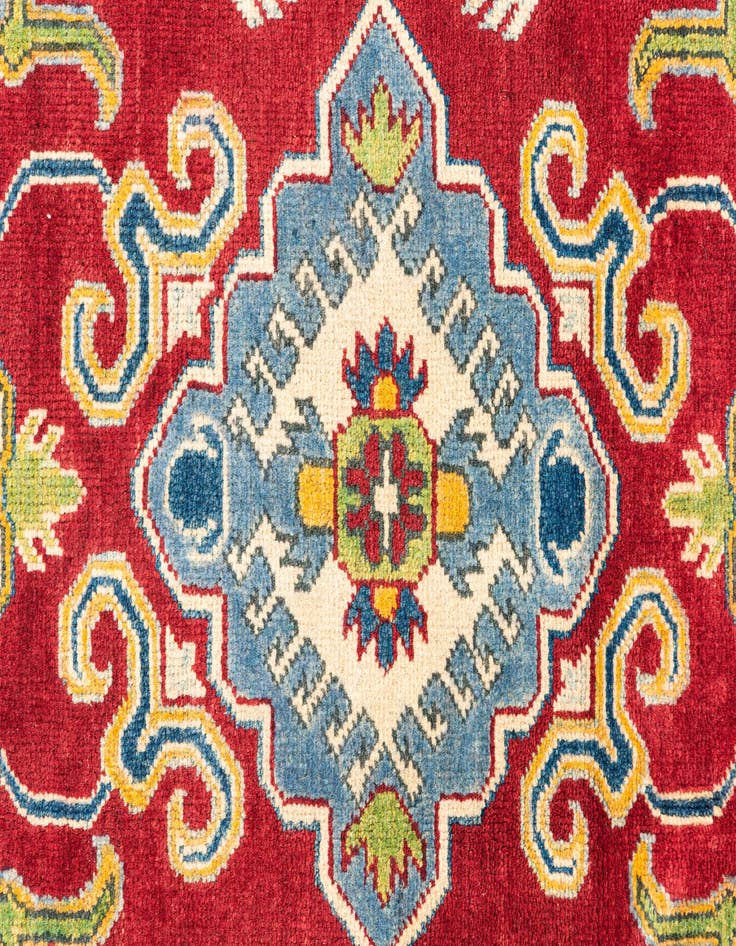 Detail image of  3' 10 x 6' 3  Hand Knotted Kazak Rug