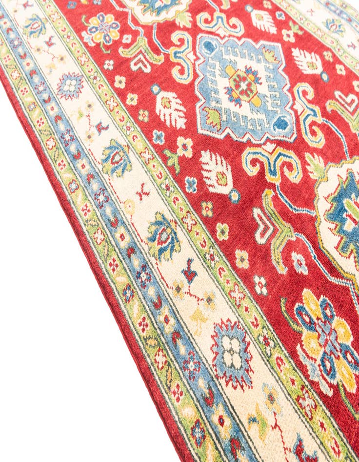 Detail image of  3' 10 x 6' 3  Hand Knotted Kazak Rug