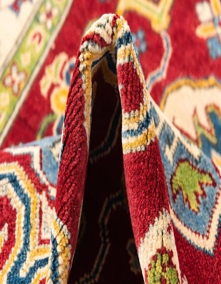 Detail image of  3' 10 x 6' 3  Hand Knotted Kazak Rug