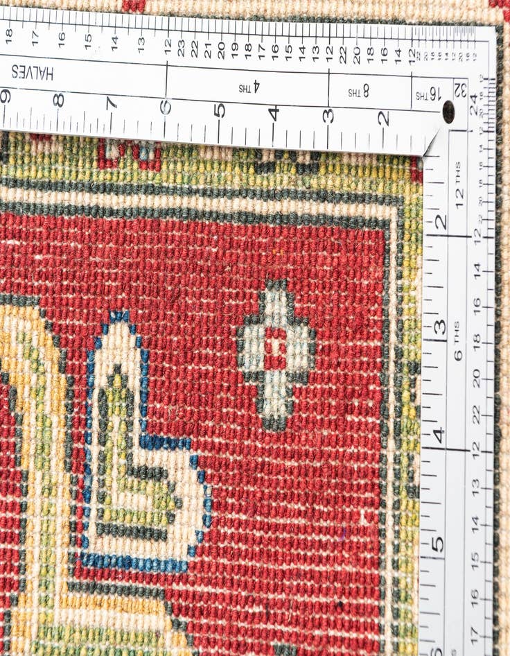 Detail image of  3' 10 x 6' 3  Hand Knotted Kazak Rug