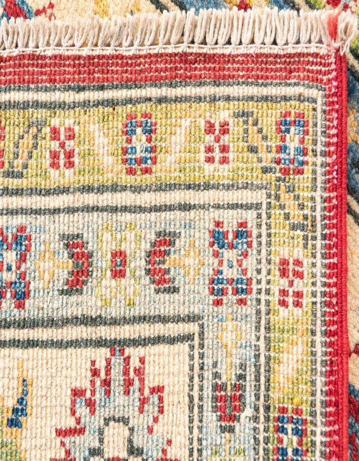 Detail image of  3' 10 x 6' 3  Hand Knotted Kazak Rug