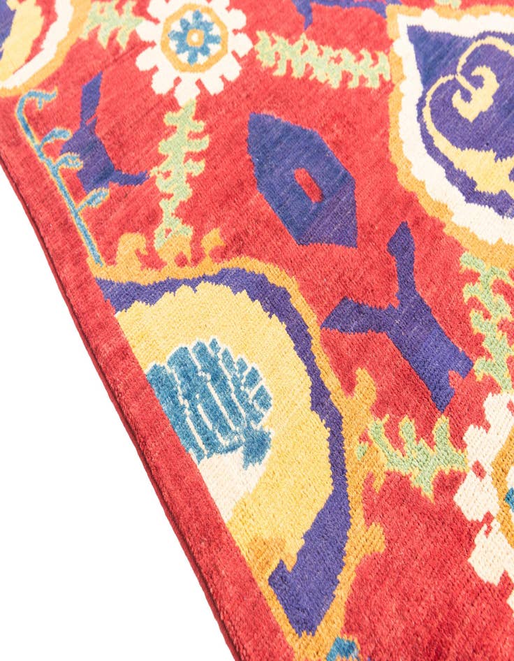 Detail image of  3' 10 x 6' 1  Hand Knotted Kazak Rug