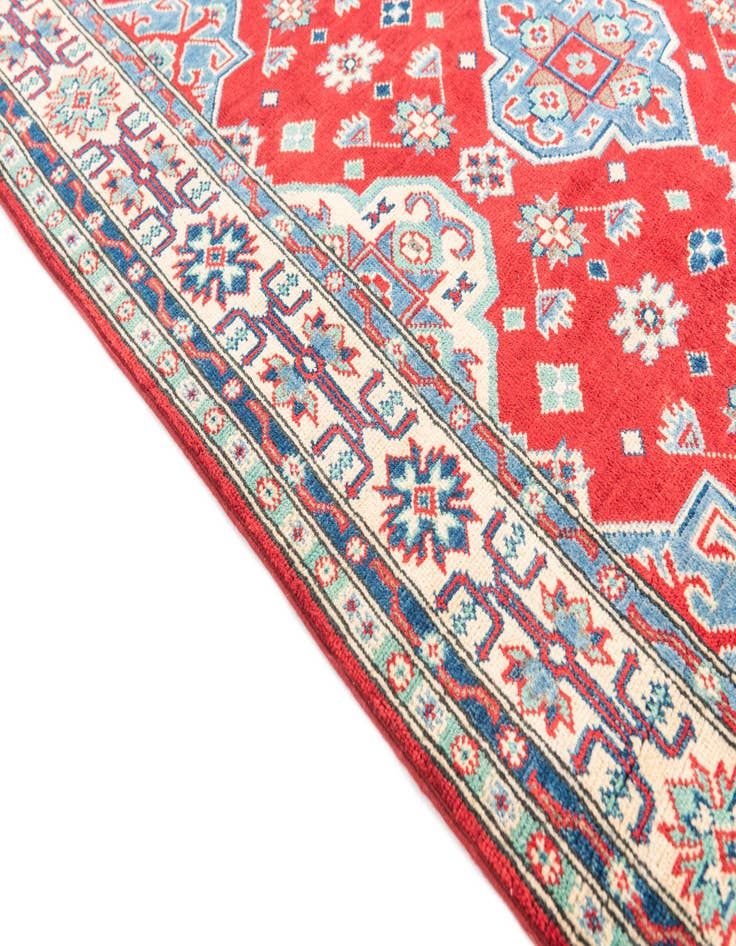 Detail image of  4' x 6'  Hand Knotted Kazak Rug