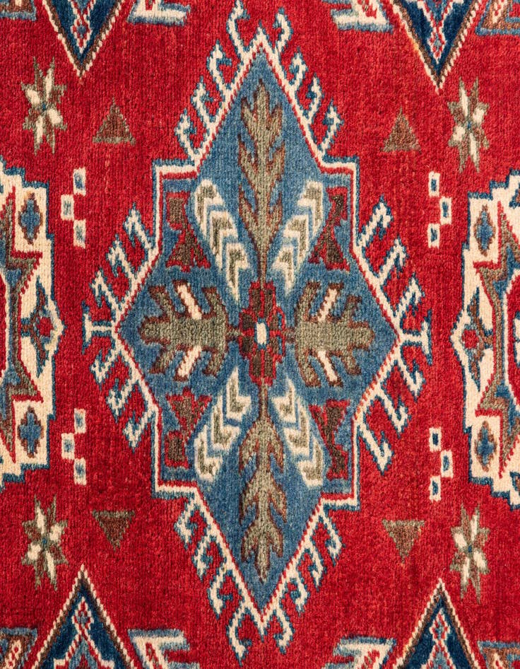 Detail image of  2' 9 x 4' 1  Hand Knotted Kazak Rug