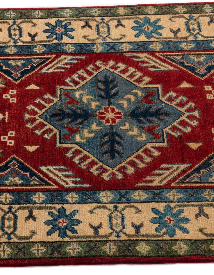 Detail image of  2' 6 x 4' 3  Hand Knotted Kazak Rug