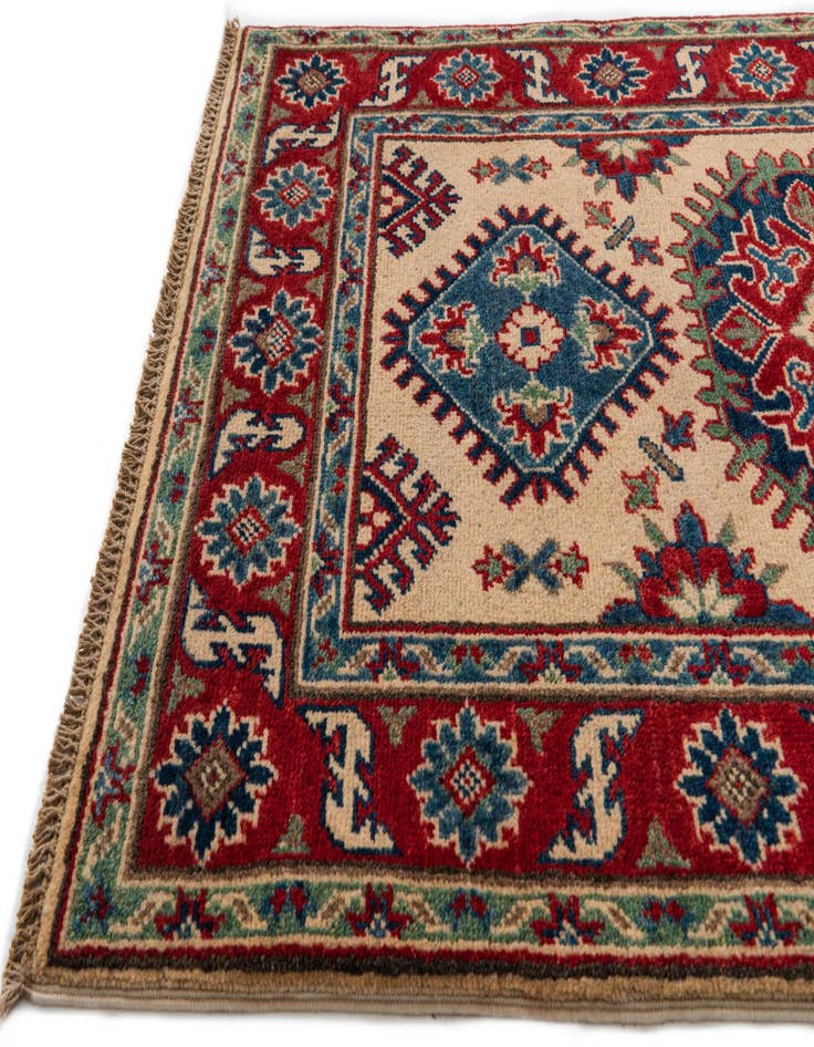Detail image of  2' 8 x 4' 1  Hand Knotted Kazak Rug