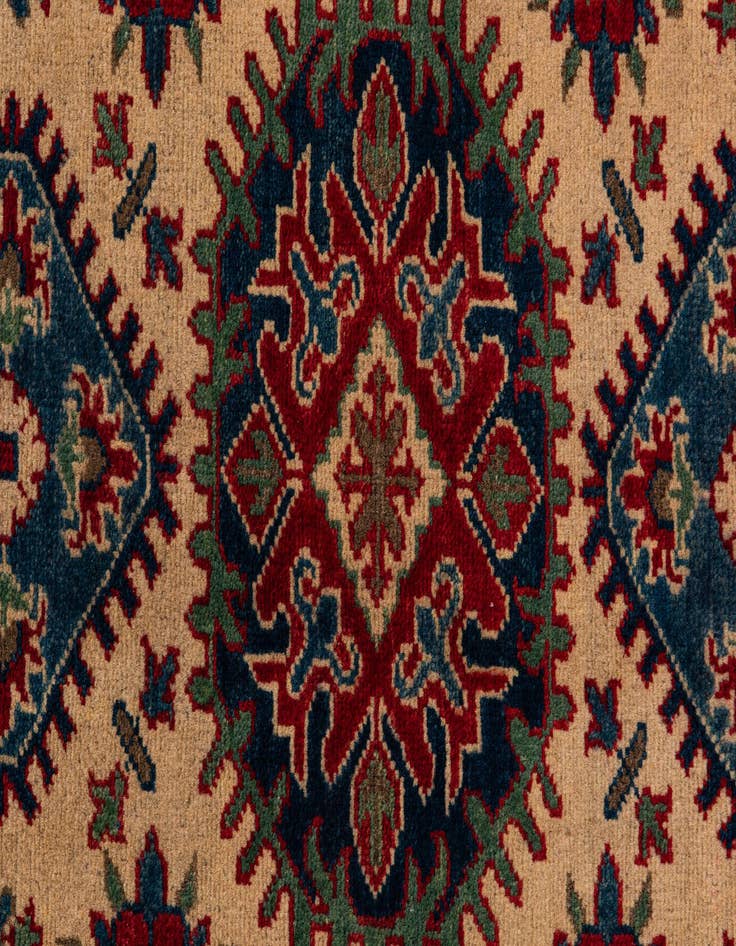 Detail image of  2' 8 x 4' 1  Hand Knotted Kazak Rug