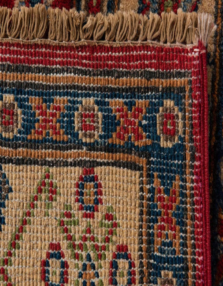 Detail image of  2' 7 x 4' 4  Hand Knotted Kazak Rug