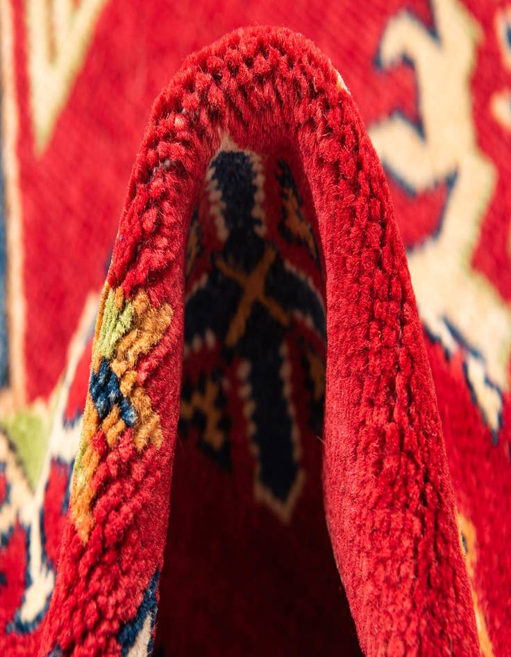 Detail image of  3' 3 x 4' 10  Hand Knotted Kazak Rug