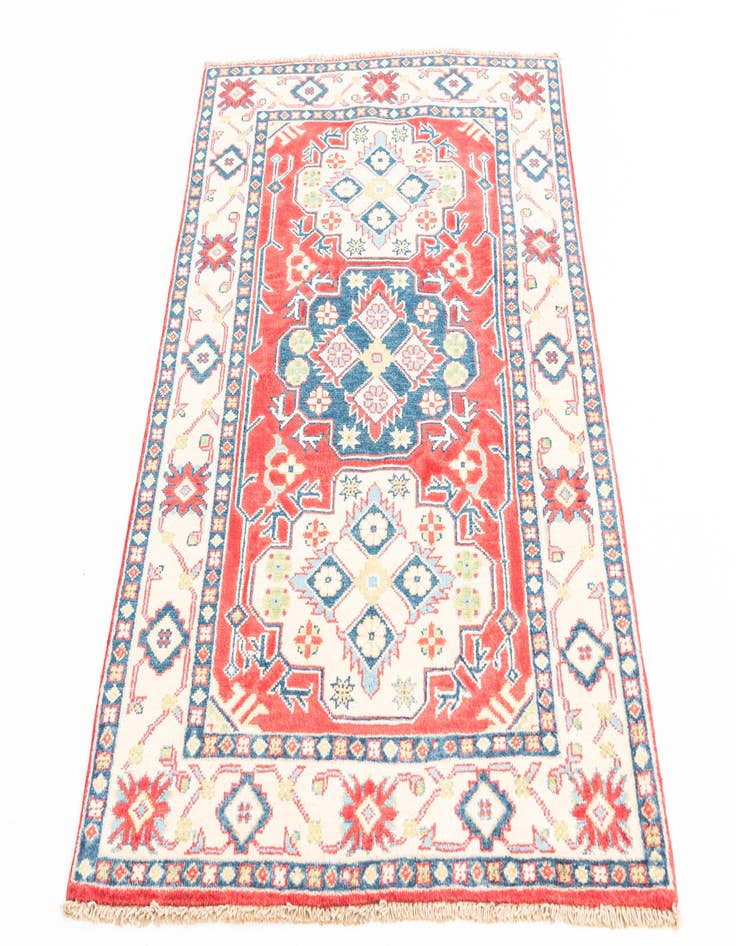 Detail image of  3' 3 x 4' 10  Hand Knotted Kazak Rug