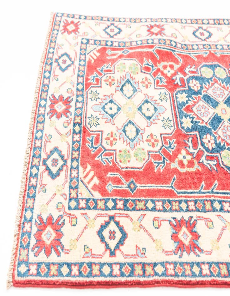 Detail image of  3' 3 x 4' 10  Hand Knotted Kazak Rug