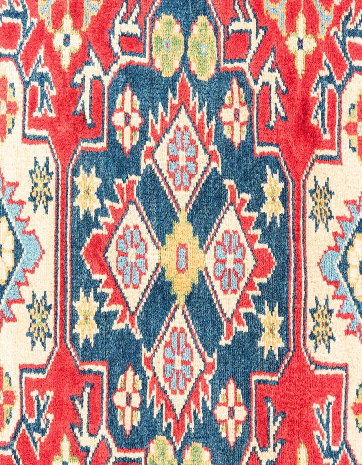 Detail image of  3' 3 x 4' 10  Hand Knotted Kazak Rug