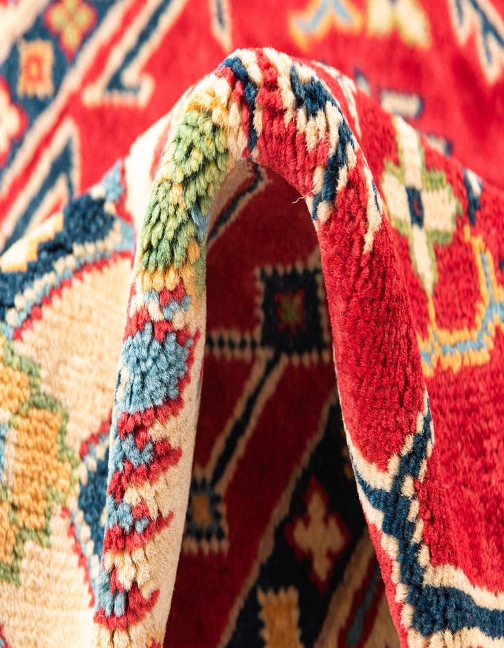 Detail image of  3' 3 x 4' 10  Hand Knotted Kazak Rug