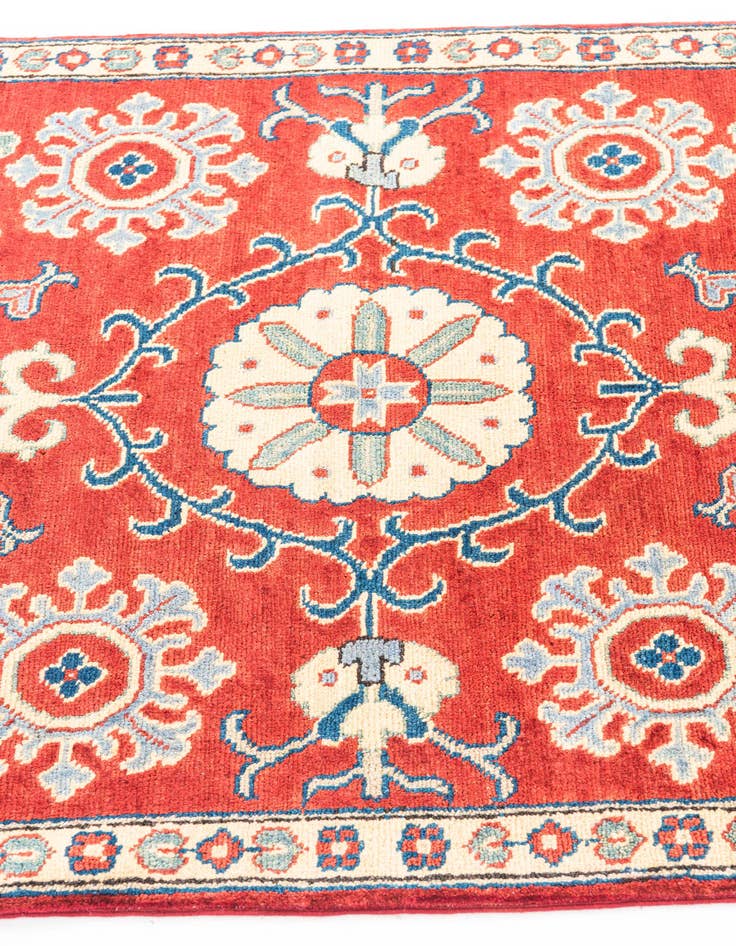 Detail image of  3' 3 x 5'  Hand Knotted Kazak Rug
