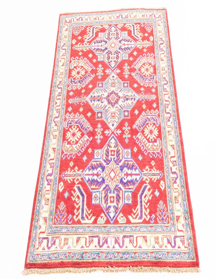 Detail image of  3' 3 x 4' 10  Hand Knotted Kazak Rug