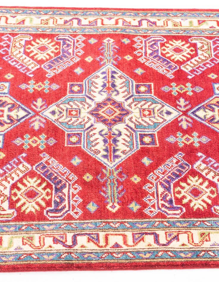 Detail image of  3' 3 x 4' 10  Hand Knotted Kazak Rug
