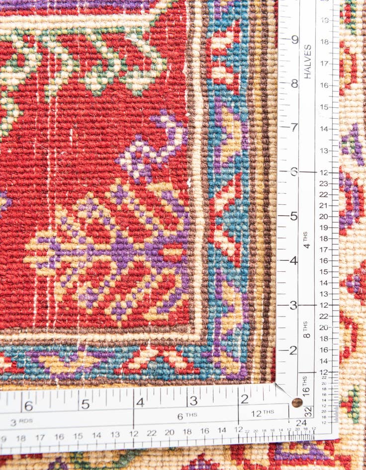 Detail image of  3' 3 x 4' 10  Hand Knotted Kazak Rug