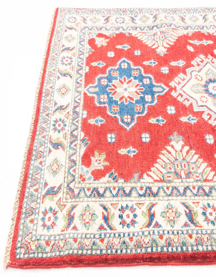 Detail image of  3' 5 x 5' 1  Hand Knotted Kazak Rug