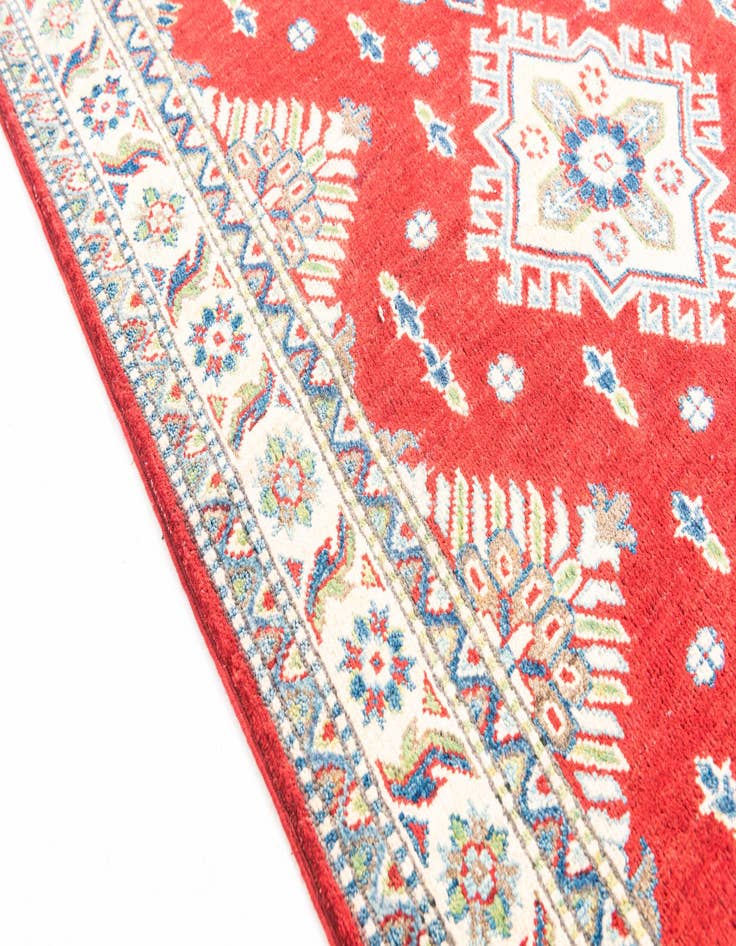 Detail image of  3' 5 x 5' 1  Hand Knotted Kazak Rug