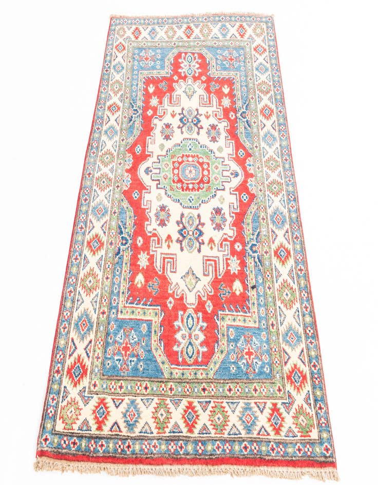 Detail image of  3' 4 x 5' 1  Hand Knotted Kazak Rug