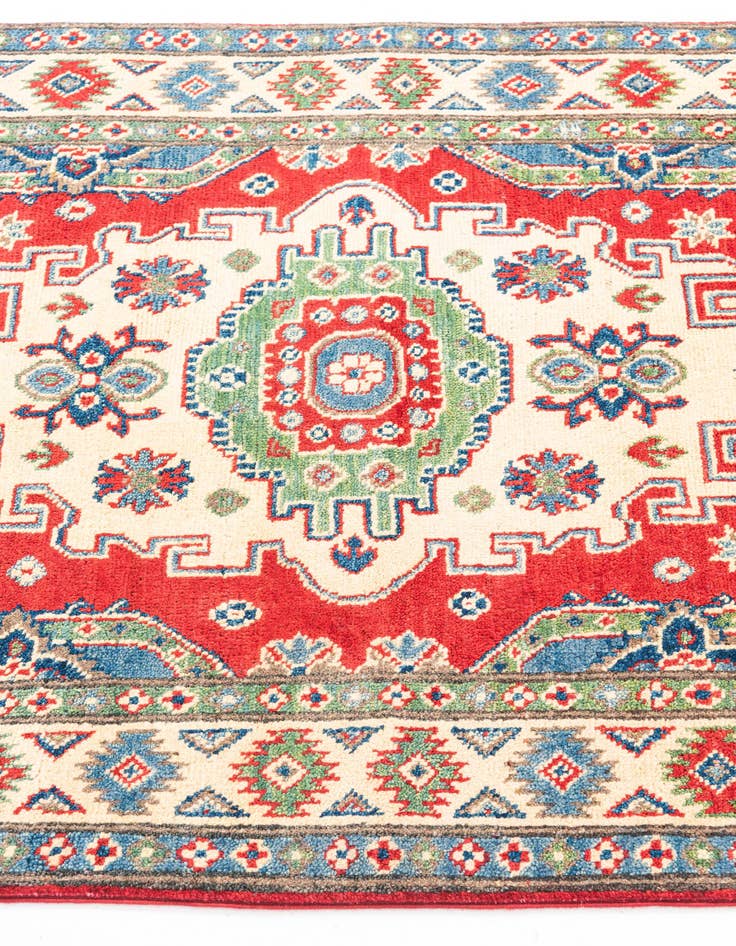 Detail image of  3' 4 x 5' 1  Hand Knotted Kazak Rug