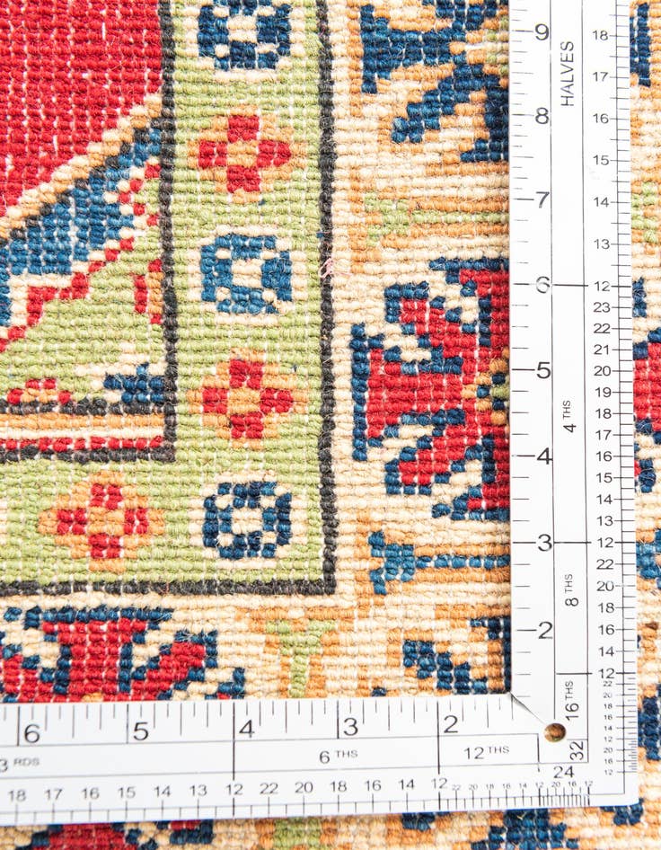 Detail image of  3' 2 x 5'  Hand Knotted Kazak Rug