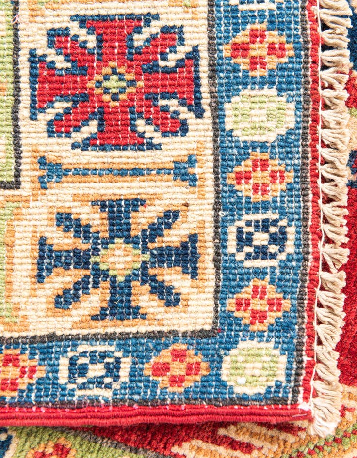 Detail image of  3' 2 x 5'  Hand Knotted Kazak Rug