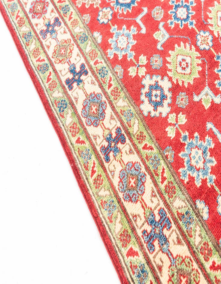 Detail image of  3' 2 x 4' 8  Hand Knotted Kazak Rug