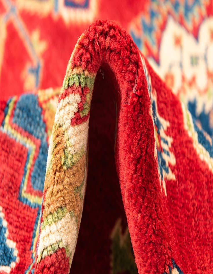 Detail image of  4' x 6'  Hand Knotted Kazak Rug