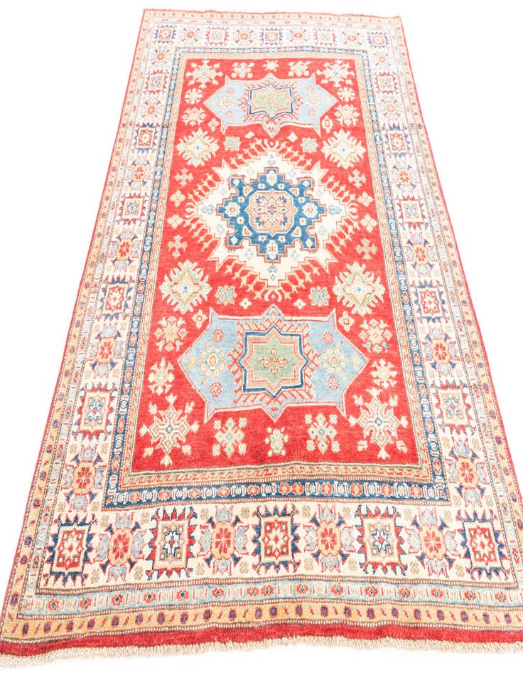 Detail image of  5' x 7' 1  Hand Knotted Kazak Rug