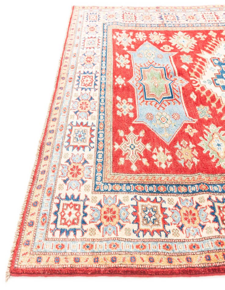 Detail image of  5' x 7' 1  Hand Knotted Kazak Rug