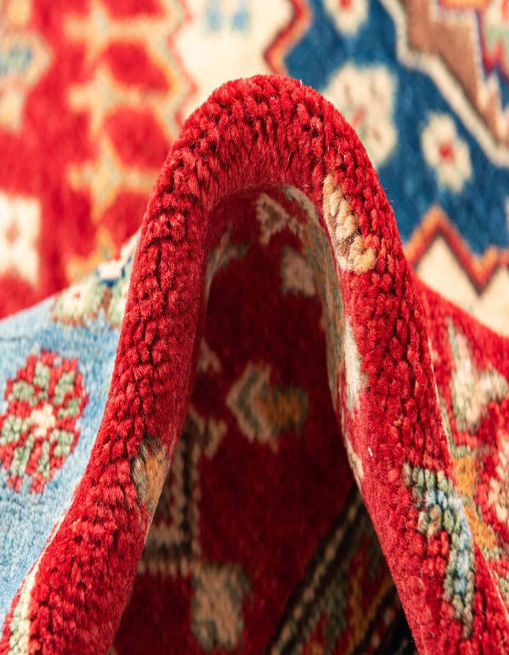 Detail image of  5' x 7' 1  Hand Knotted Kazak Rug