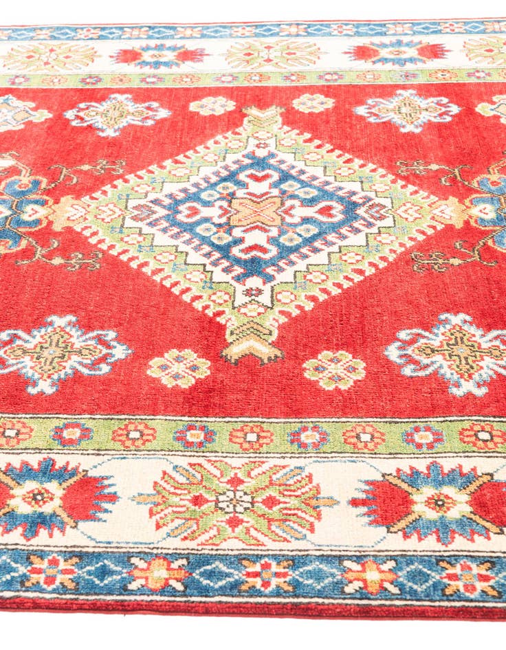 Detail image of  5' 1 x 6' 6  Hand Knotted Kazak Rug