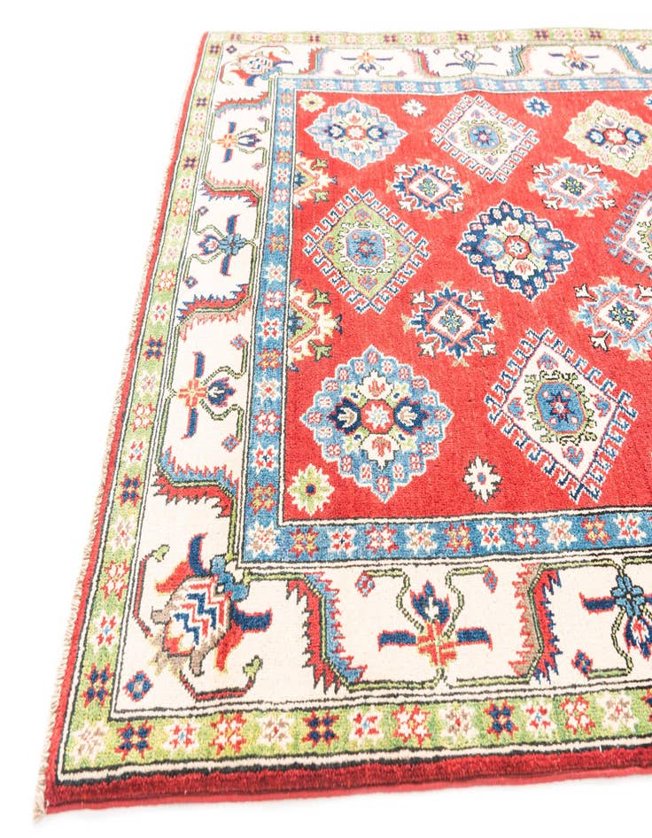 Detail image of  5' 1 x 7' 1  Hand Knotted Kazak Rug