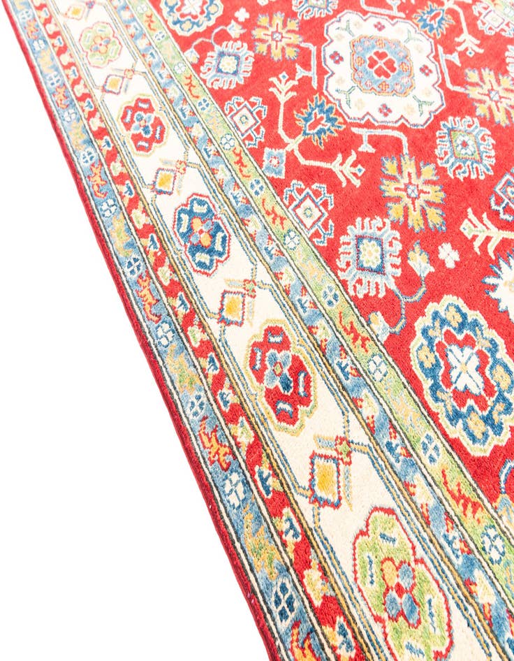 Detail image of  5' 1 x 7' 3  Hand Knotted Kazak Rug