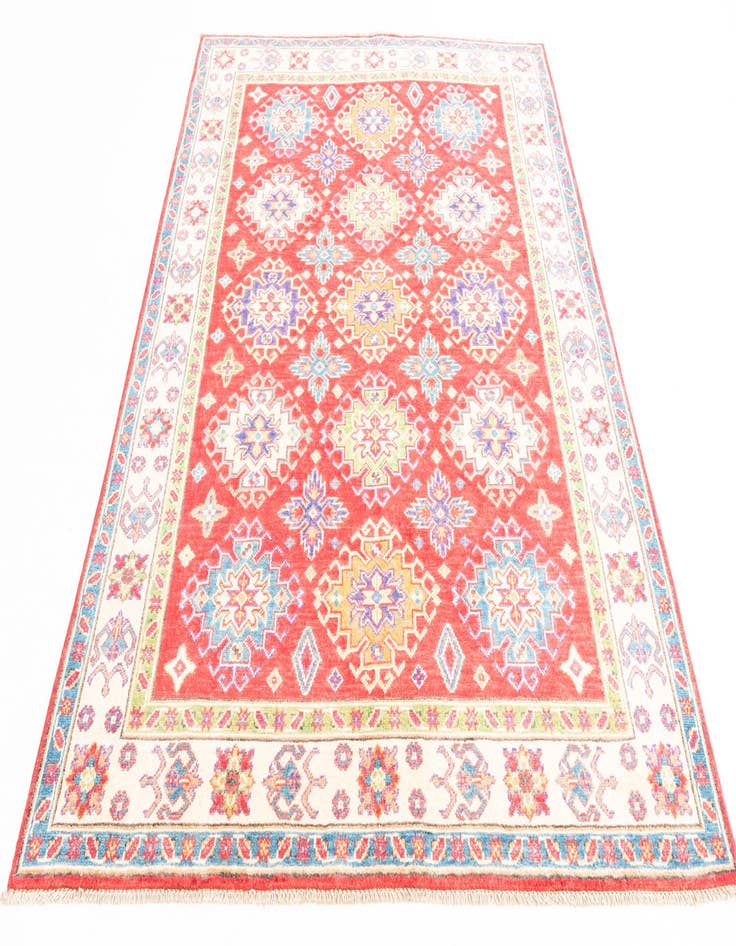 Detail image of  5' x 7'  Hand Knotted Kazak Rug