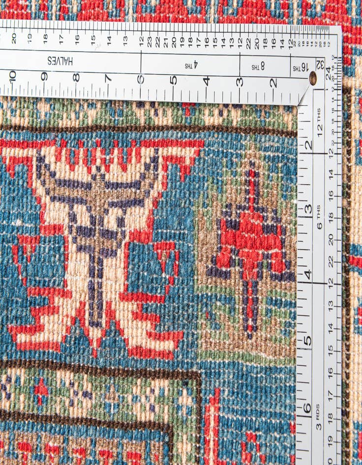 Detail image of  5' x 7'  Hand Knotted Kazak Rug