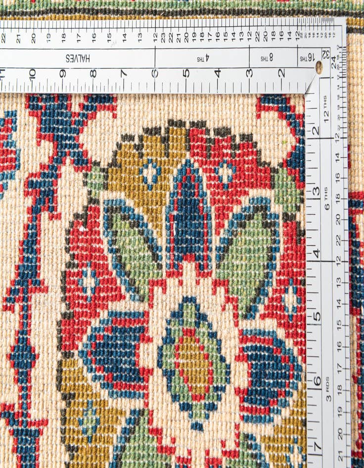 Detail image of  4' 10 x 6' 7  Hand Knotted Kazak Rug