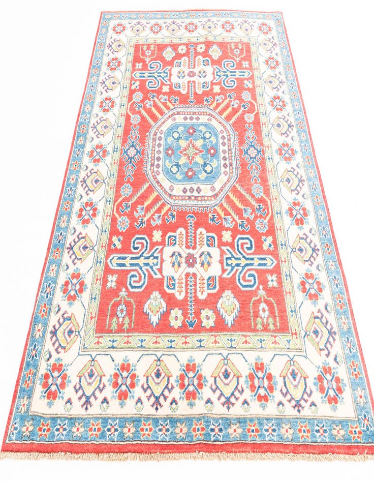 Detail image of  5' 1 x 6' 10  Hand Knotted Kazak Rug