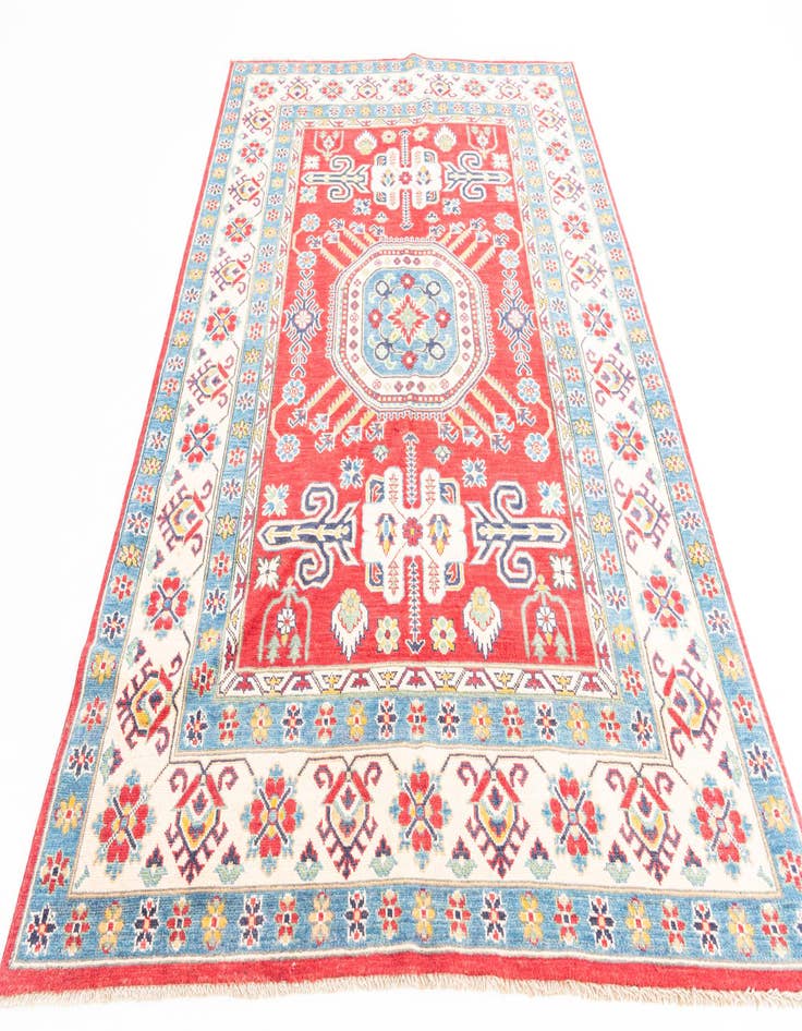 Detail image of  5' 9 x 8' 5  Hand Knotted Kazak Rug