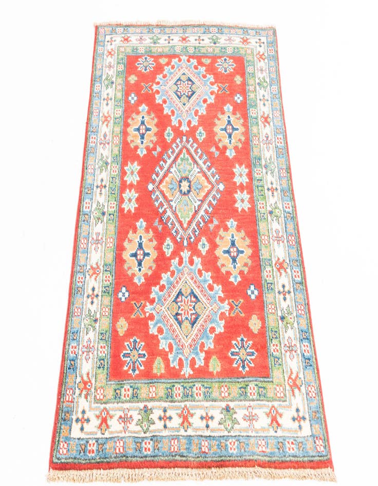 Detail image of  2' 8 x 4' 3  Hand Knotted Kazak Rug